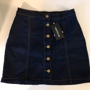 PrettyLittleThing Denim Skirt